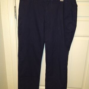 Bonobos Slim Blue Cotton Chino Pants Men's sz 38x29. Pants tag size is 38x32